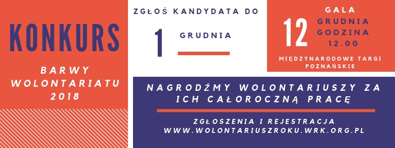 Drodzy Wolontariusze, Społecznicy, Aktywiści, Działacze i Działaczki!