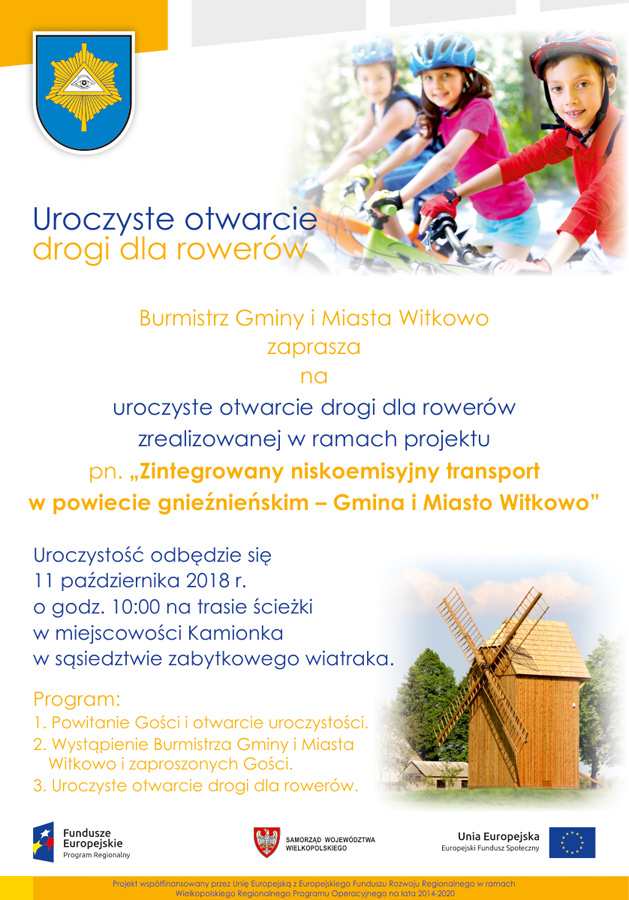 Uroczyste otwarcie drogi dla rowerów