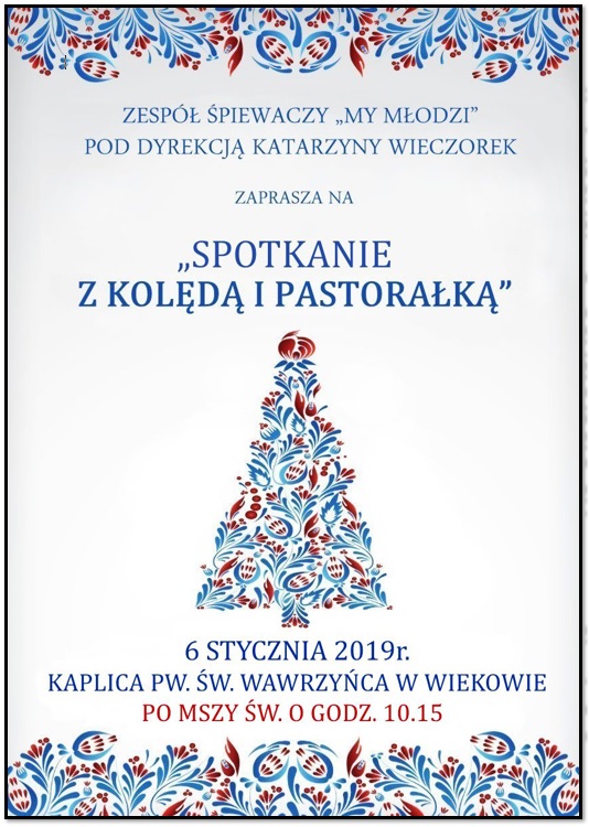 Spotkanie z Kolędą i Pastorałką