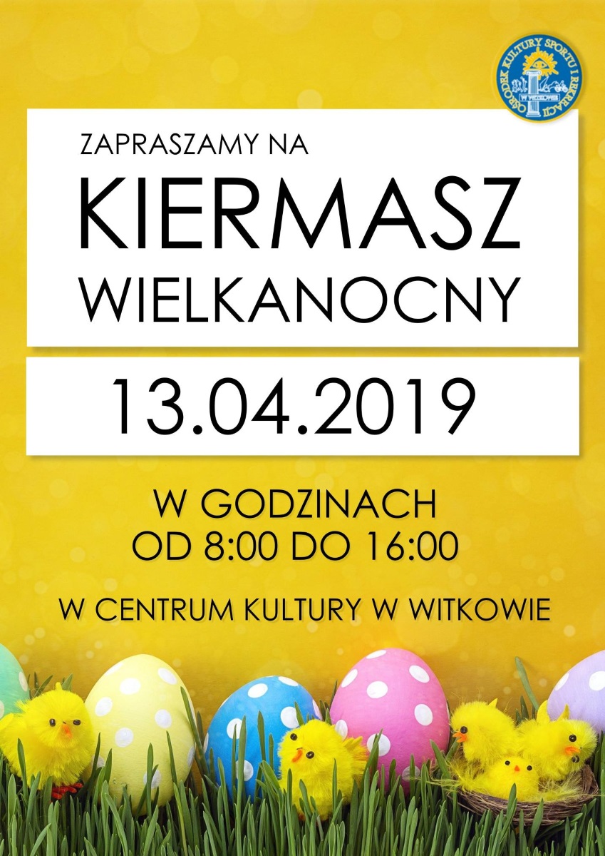 Kiermasz Wielkanocny w Centrum Kultury