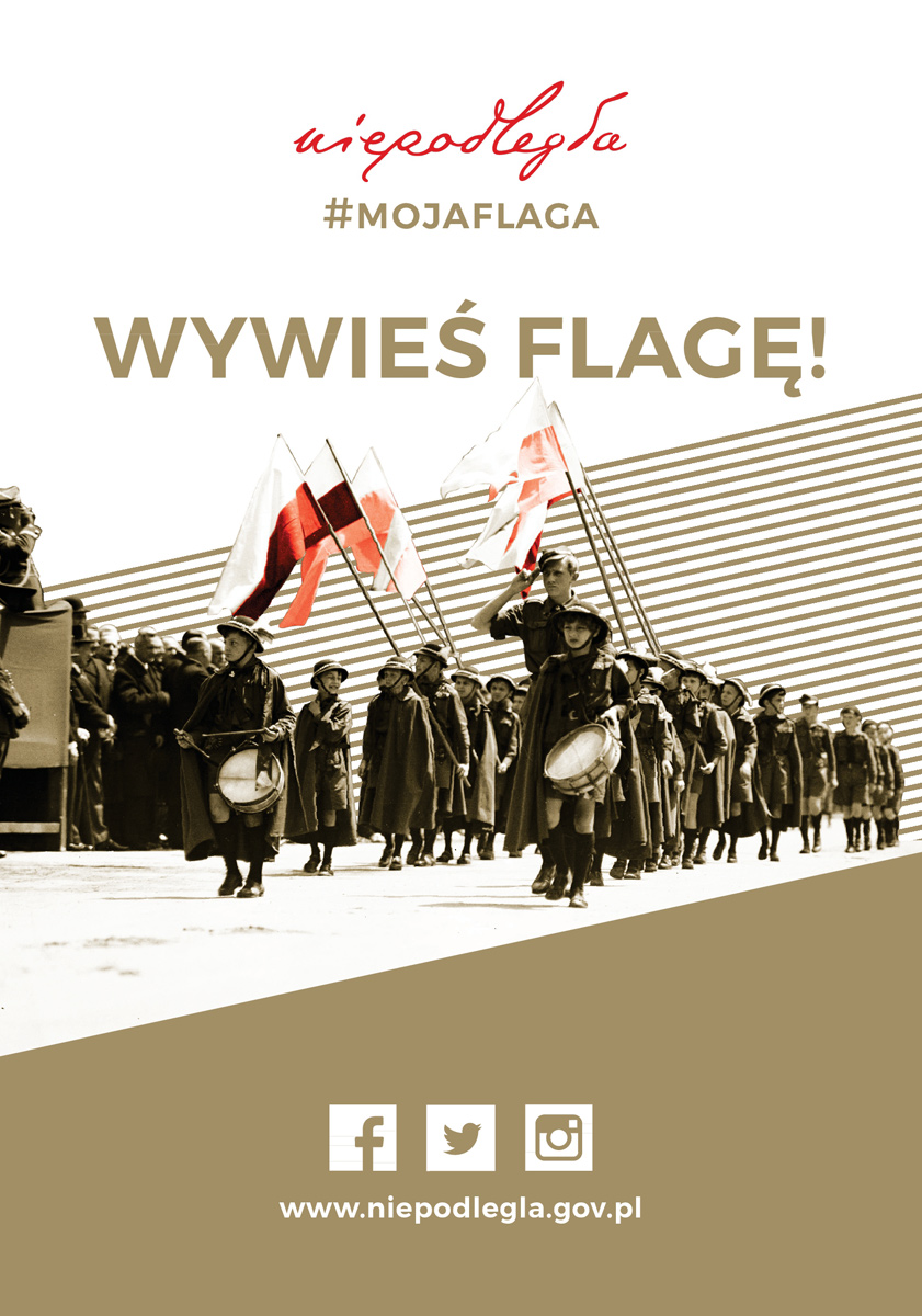 Dołącz do akcji "Niepodległa – #mojaflaga"!