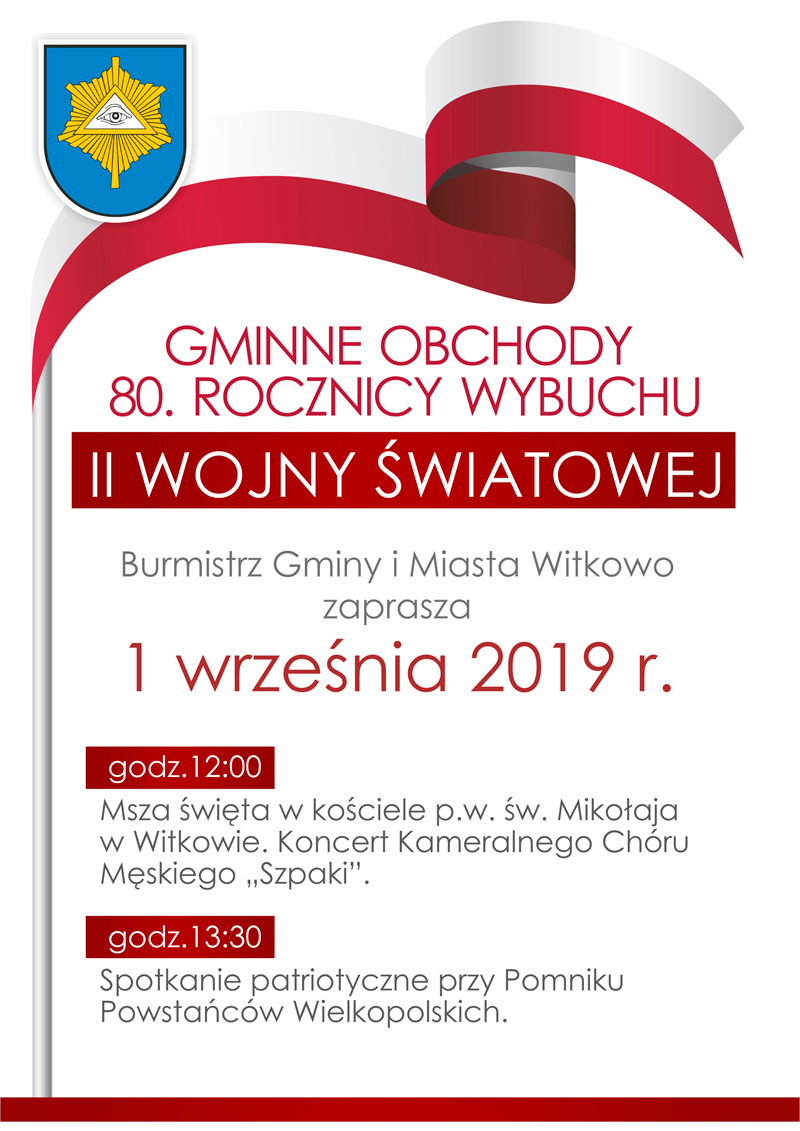 80. rocznica wybuchu II wojny światowej