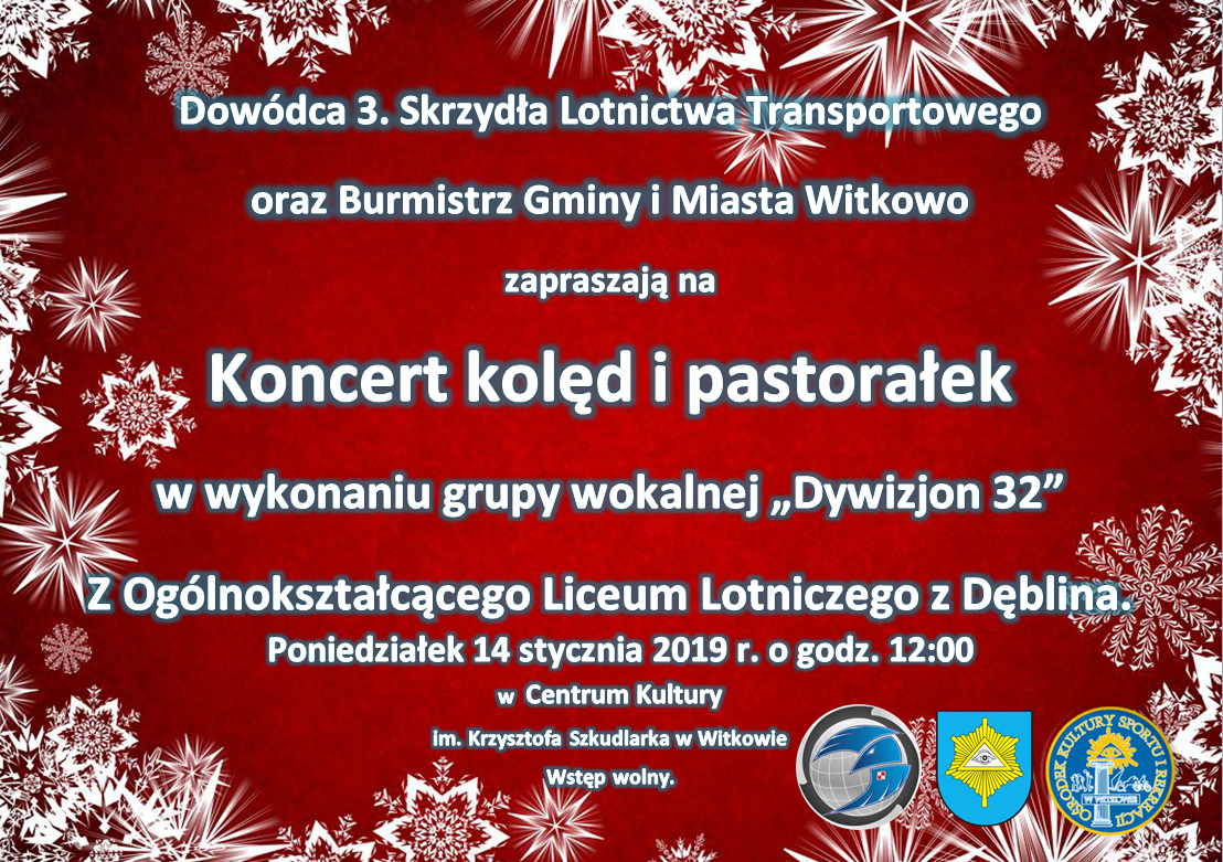 Koncert Kolęd i Pastorałek