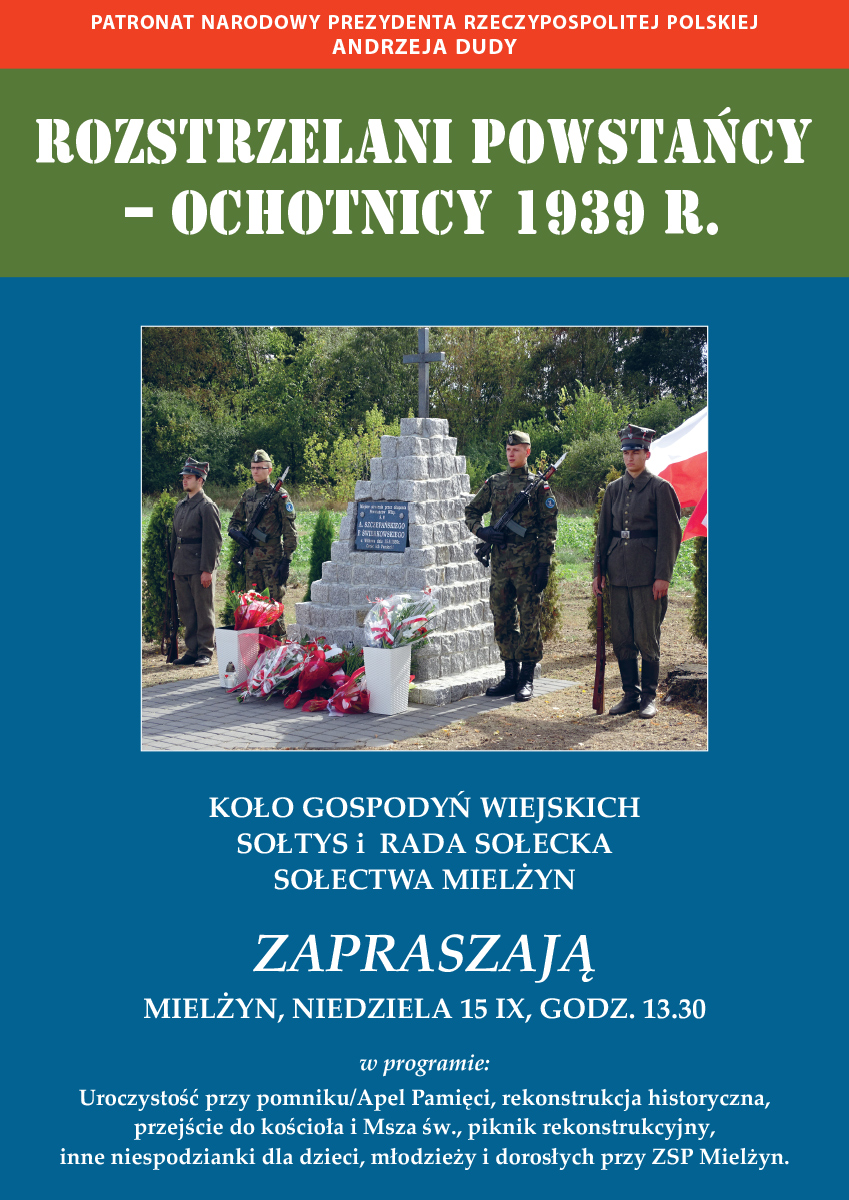 Rozstrzelani Powstańcy – Ochotnicy 1939 r.