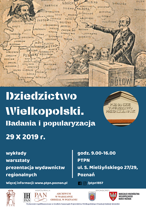 Zaproszenie na seminarium Dziedzictwo Wielkopolski. Badania i popularyzacja