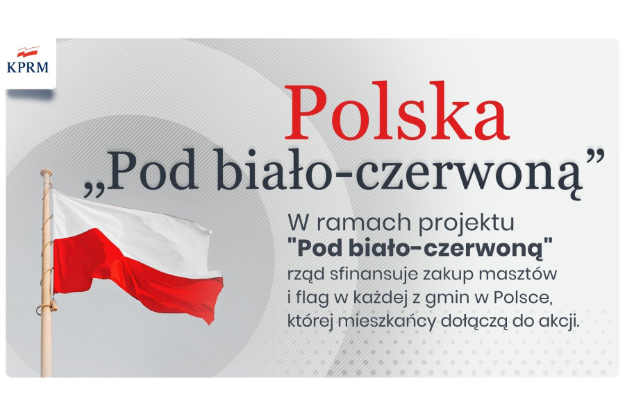 Urząd Gminy i Miasta Witkowo przystąpił do Projektu „Pod biało-czerwoną”