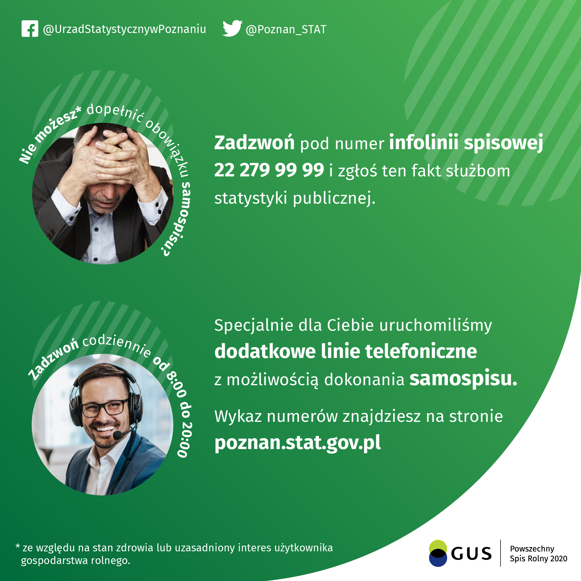 #PowszechnySpisRolny2020 - Rolniku! Jeśli jeszcze się nie spisałeś, wciąż na Ciebie czekamy!