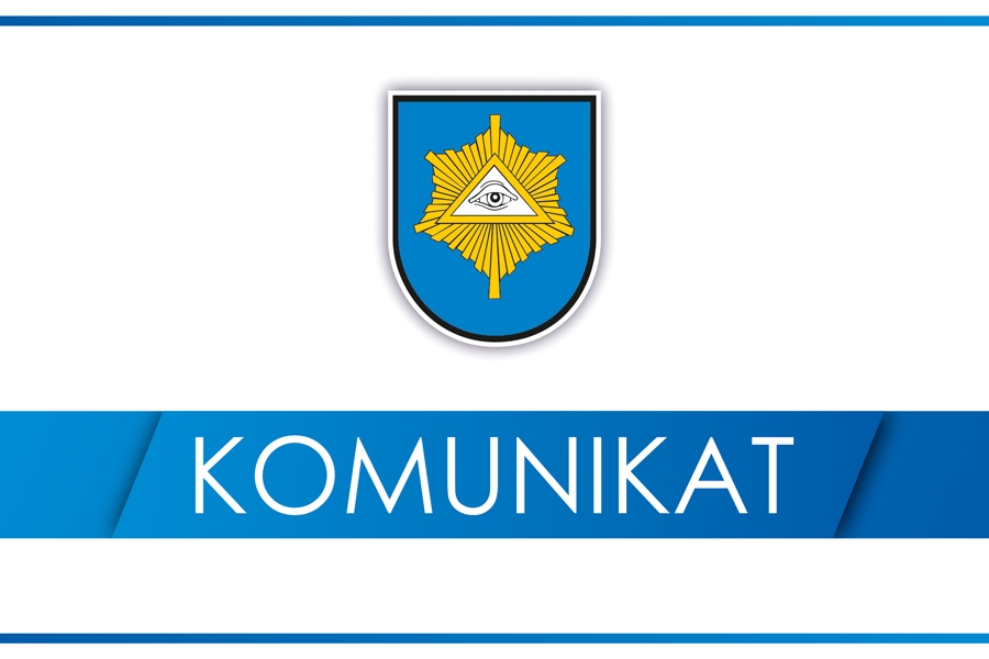 w komunikat