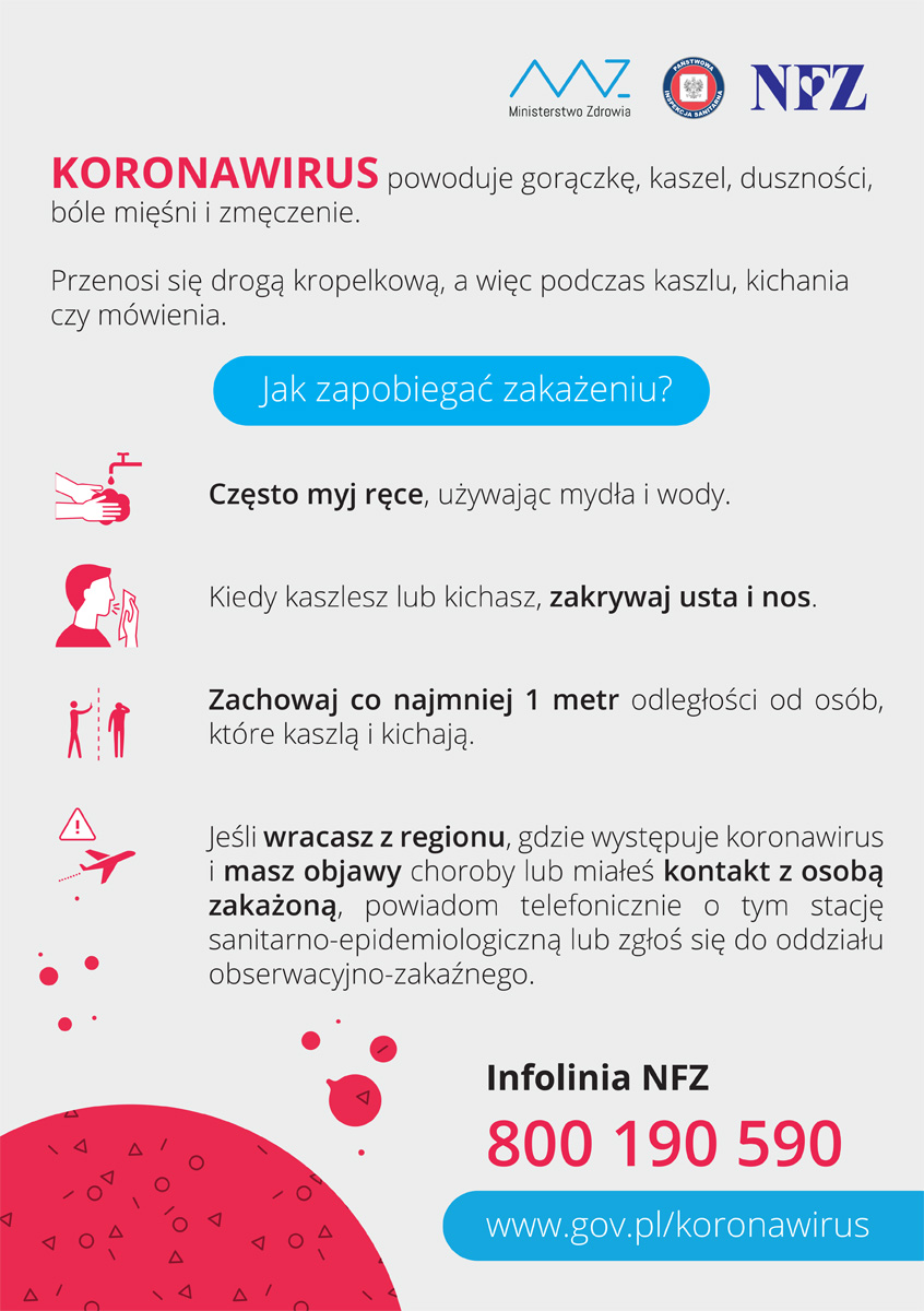 Jak zapobiegać zakażeniu?