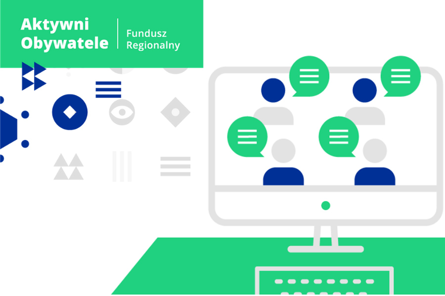 Logo - Program Aktywni Obywatele - Fundusz Regionalny