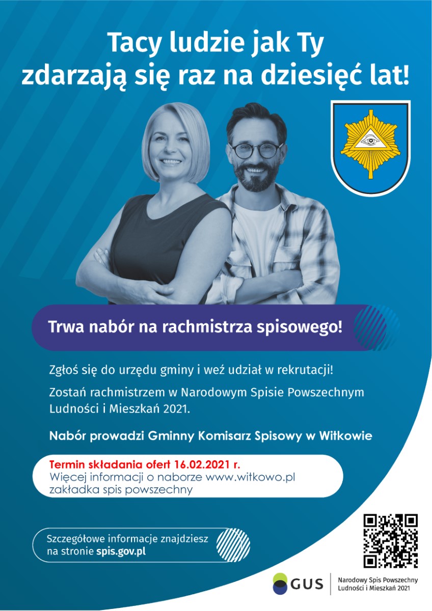 Nabór kandydatów na rachmistrzów spisowych