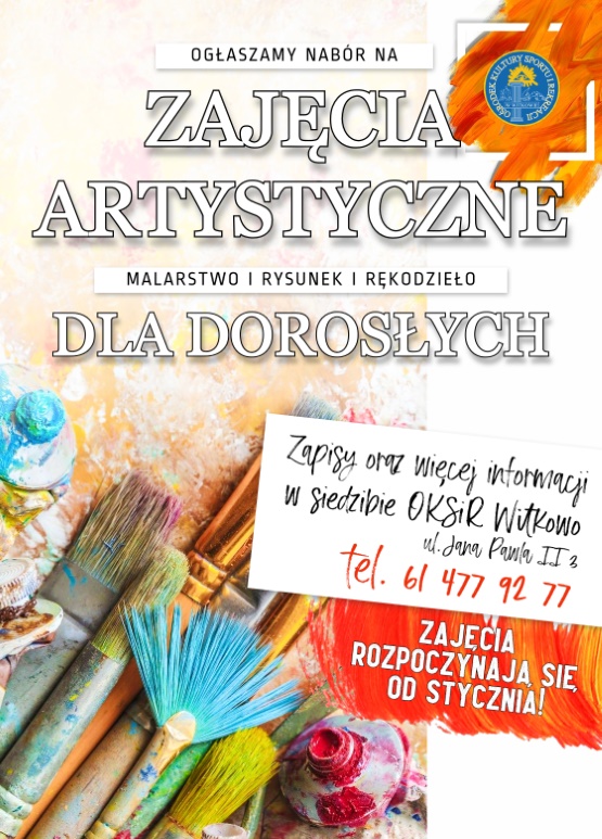 Zachęcamy do zapisoów! 