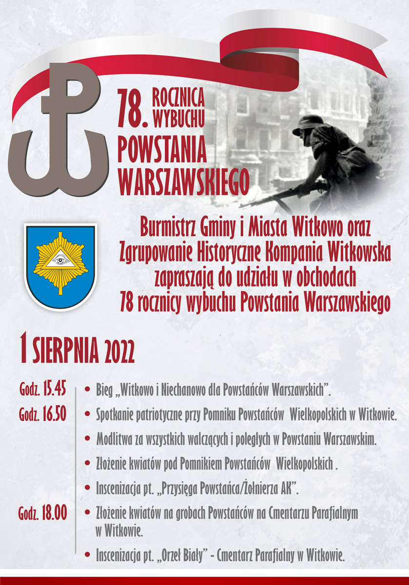 Obchody 78. rocznicy Powstania Warszawskiego