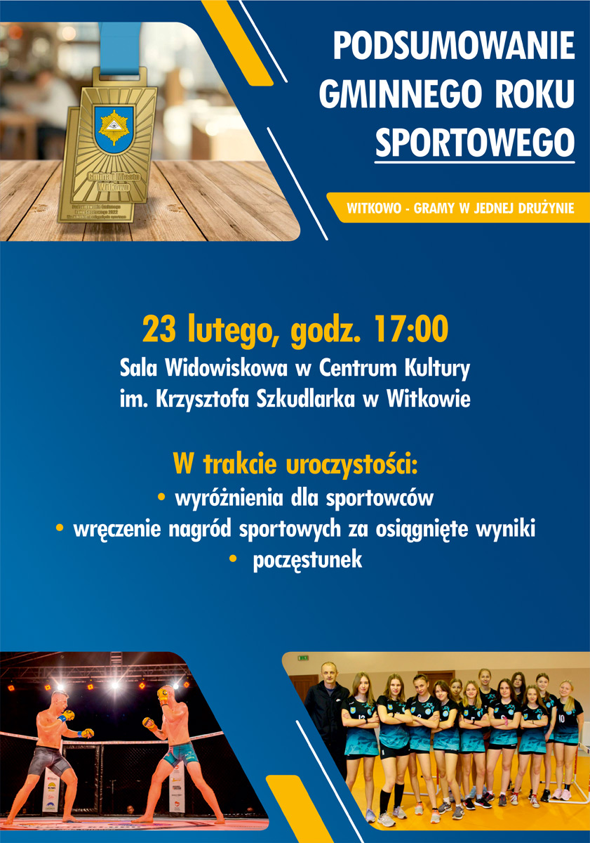  Podsumowanie Gminnego Roku Sportowego 2022