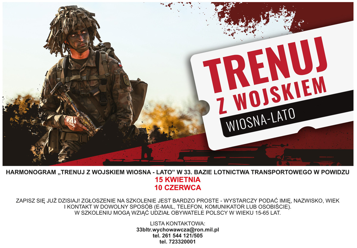 „Trenuj z wojskiem wiosna-lato”