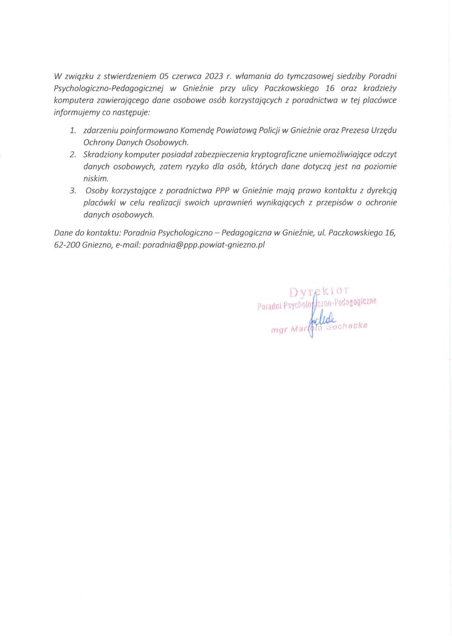 w poradnia psychologiczno pedagogiczna w gnieznieh