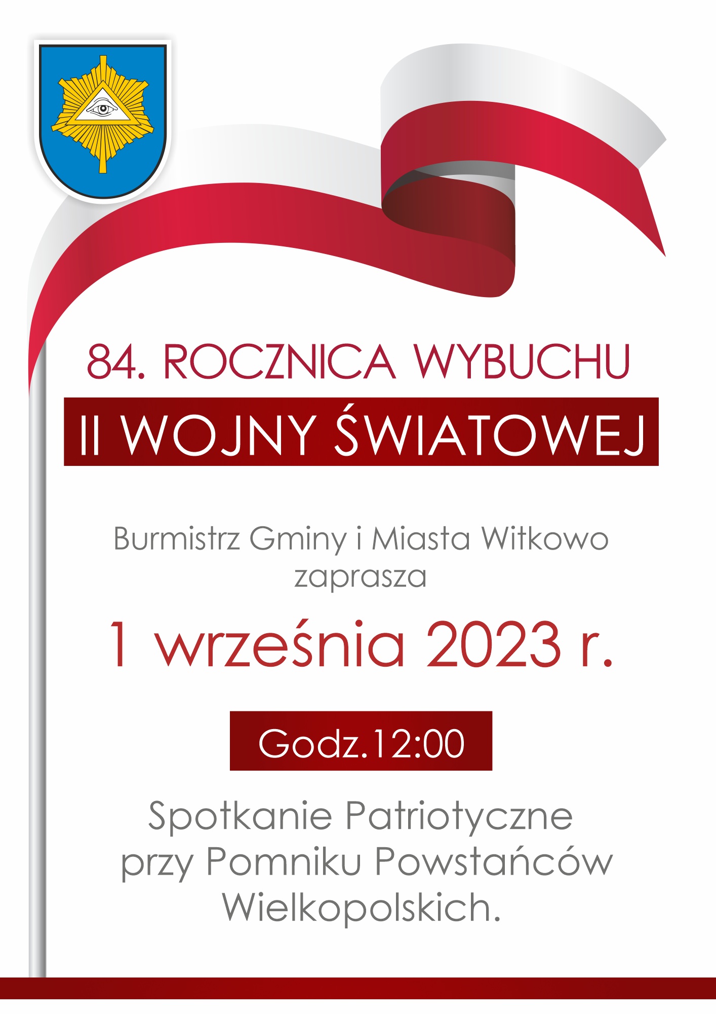 84. rocznica wybuchu II Wojny Światowej