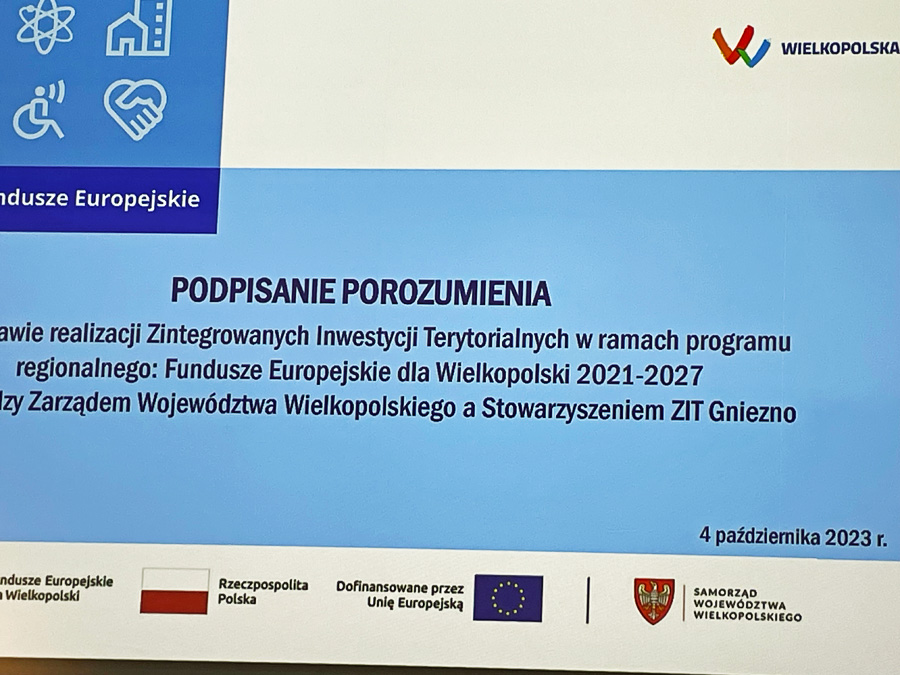 Porozumienie w sprawie realizacji Zintegrowanych Inwestycji Terytorialnych podpisane!