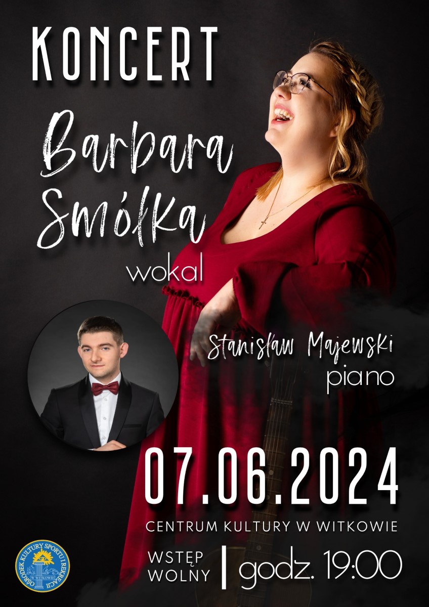 Koncert Barbary Smółki przy akompaniamencie Stanisława Majewskiego!