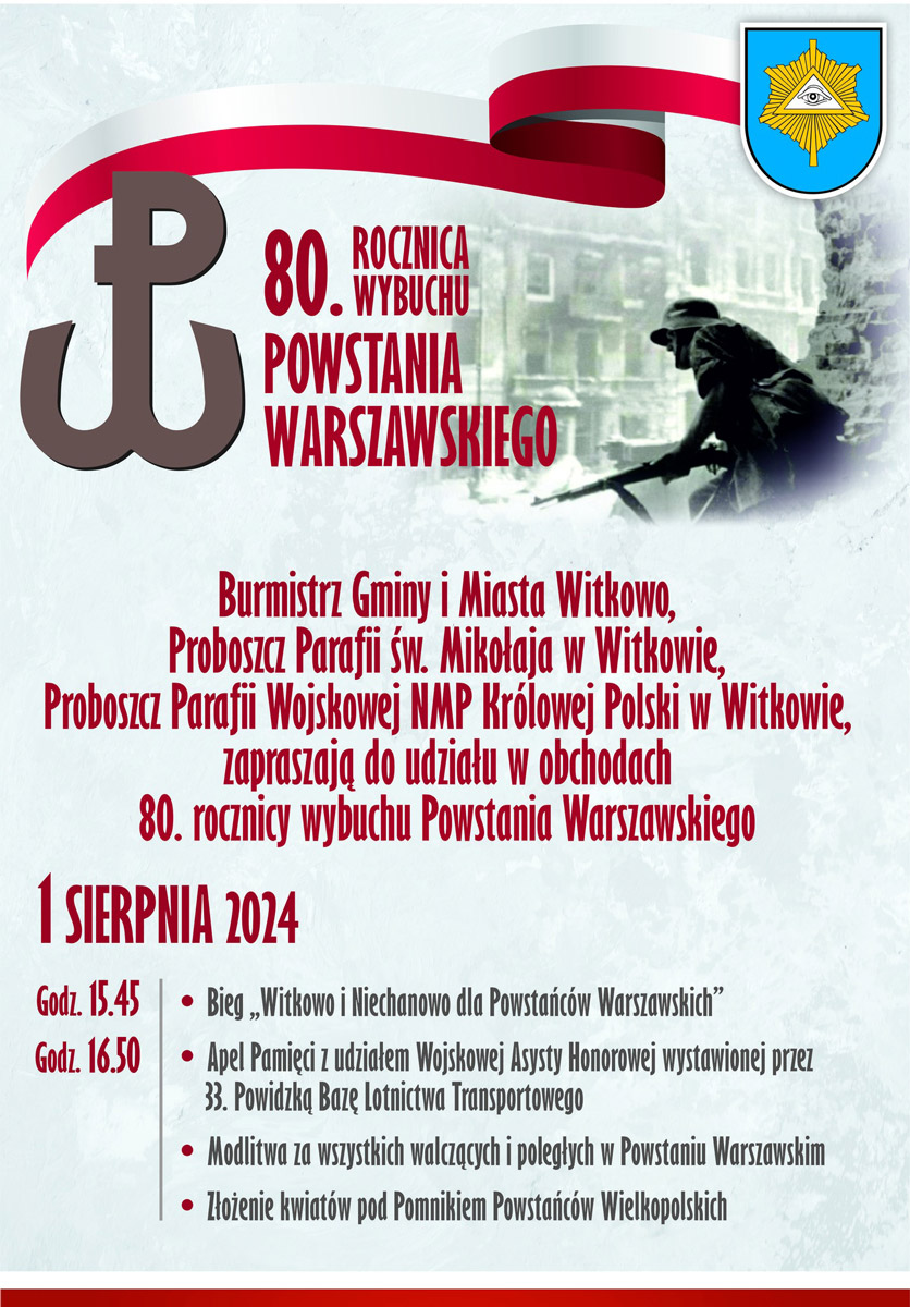 80. rocznica Powstania Warszawskiego